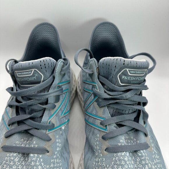 New Balance Fresh Foam 1080v11 Cyclone‎ Shoes Mens Size 11 Gray Green Running - Picture 4 of 11